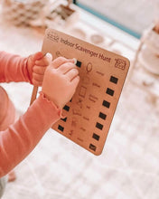 Load image into Gallery viewer, Timbertots Scavenger Hunt Boards (3 Designs - Beach / Nature / Indoor)