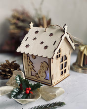 Load image into Gallery viewer, DIY Christmas Mini House Lanterns