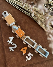 Load image into Gallery viewer, Wooden Birthday Train