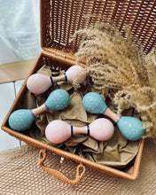 Load image into Gallery viewer, Baby Double Maraca (Pink / Blue)