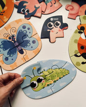 Load image into Gallery viewer, My First Puzzle - Animal,Farm, Sea world, Insects