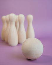 Load image into Gallery viewer, Natural Bowling Set