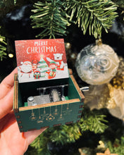 Load image into Gallery viewer, *NEW* Christmas Musical Box ~ Hand cranked