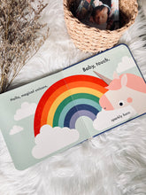 Load image into Gallery viewer, Baby Touch (small) - 6 Titles ~ Hello Daddy, Hello Mummy, Unicorns, Dinosaurs, Shapes, Colours