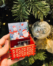 Load image into Gallery viewer, *NEW* Christmas Musical Box ~ Hand cranked
