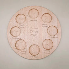Load image into Gallery viewer, Montessori Moon Puzzle - Phases of the Moon