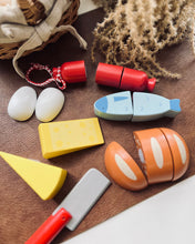 Load image into Gallery viewer, Mini Play Food Cutting Sets (Vegetables/ Fruits/Protein)