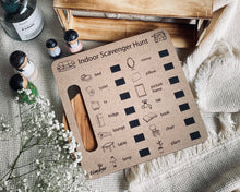 Load image into Gallery viewer, Timbertots Scavenger Hunt Boards (3 Designs - Beach / Nature / Indoor)