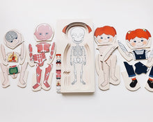 Load image into Gallery viewer, My Body Puzzle (Boy/Girl) with Book Option
