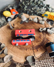 Load image into Gallery viewer, Assortment of Wooden Toy Cars