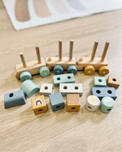 Load image into Gallery viewer, Baby Stacking Train ~ Pastel Pink