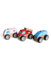 Load image into Gallery viewer, Assortment of Wooden Toy Cars