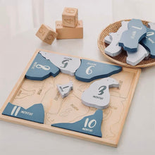 Load image into Gallery viewer, Polar Bear Milestone Puzzle