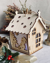 Load image into Gallery viewer, DIY Christmas Mini House Lanterns
