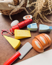 Load image into Gallery viewer, Mini Play Food Cutting Sets (Vegetables/ Fruits/Protein)