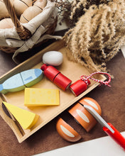 Load image into Gallery viewer, Mini Play Food Cutting Sets (Vegetables/ Fruits/Protein)
