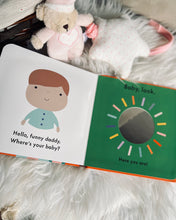 Load image into Gallery viewer, Baby Touch (small) - 6 Titles ~ Hello Daddy, Hello Mummy, Unicorns, Dinosaurs, Shapes, Colours