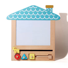 Load image into Gallery viewer, *New* Erasable House Drawing Board (Blue / Yellow)
