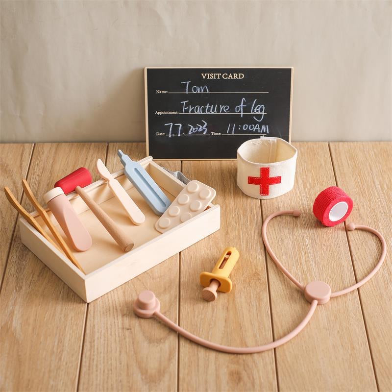 *NEW* Doctor Set with Wooden carry box