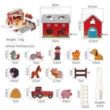 Load image into Gallery viewer, Carry-on Farm Sorting Puzzle Set
