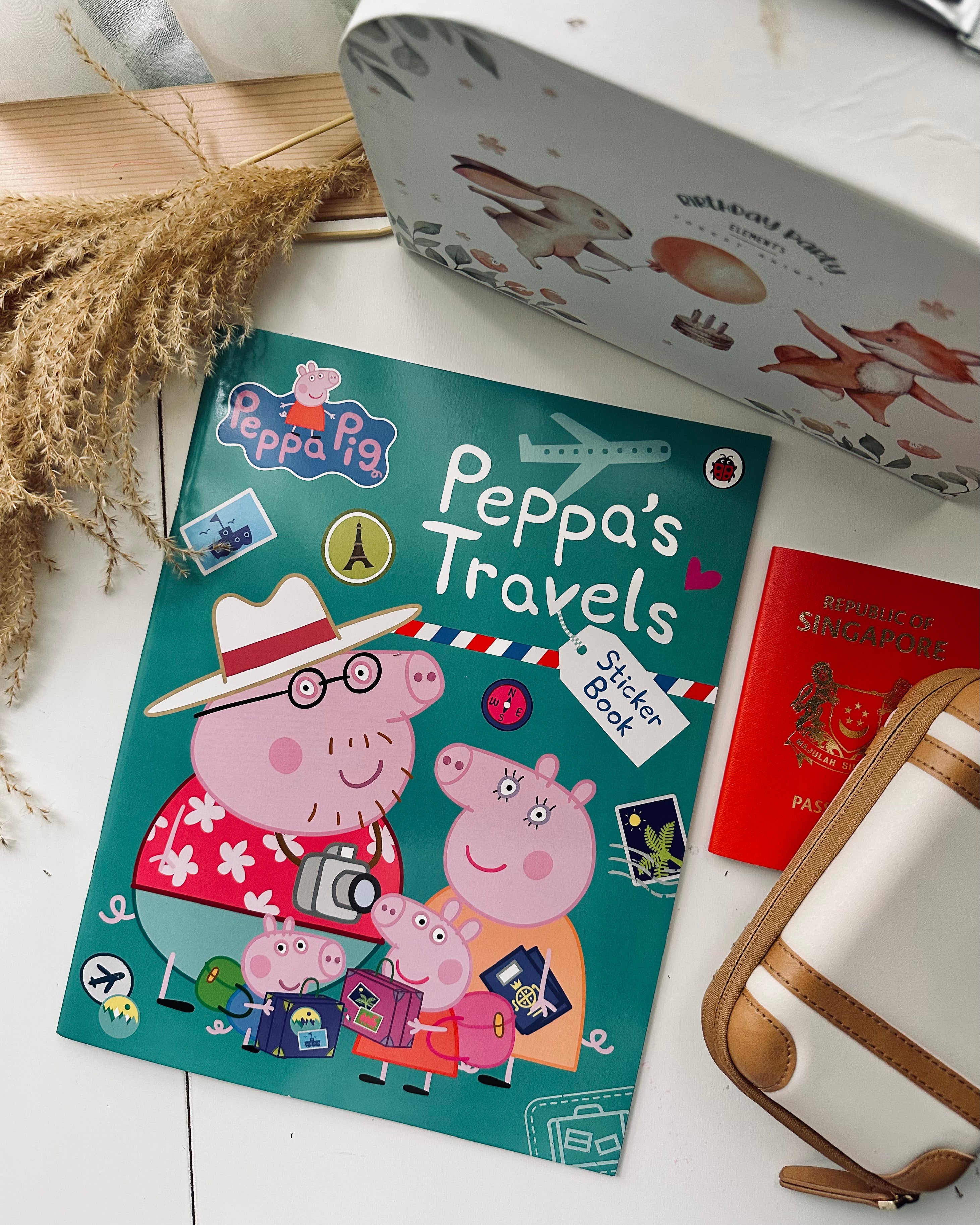 Peppa Pig: Travel Sticker book – LittleAlyReads