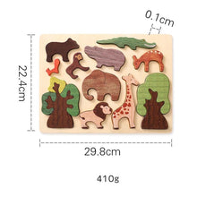 Load image into Gallery viewer, Wooden Forest Animal Puzzle
