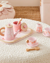 Load image into Gallery viewer, Pink Floral Tea Set

