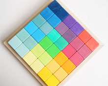 Load image into Gallery viewer, Mosaic Blocks - 2 Types (Rainbow / Pastel)
