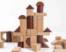 Load image into Gallery viewer, Wooden Building Blocks - Natural
