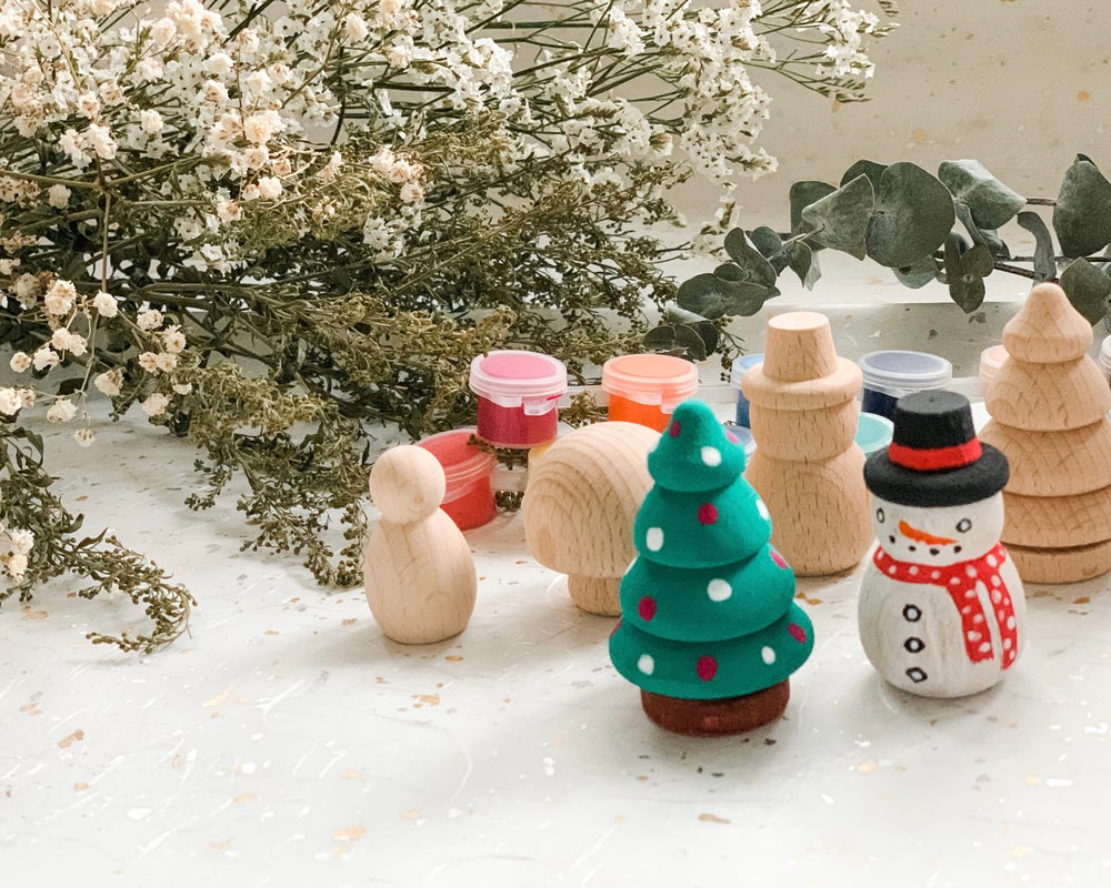 DIY Christmas Theme Pegs