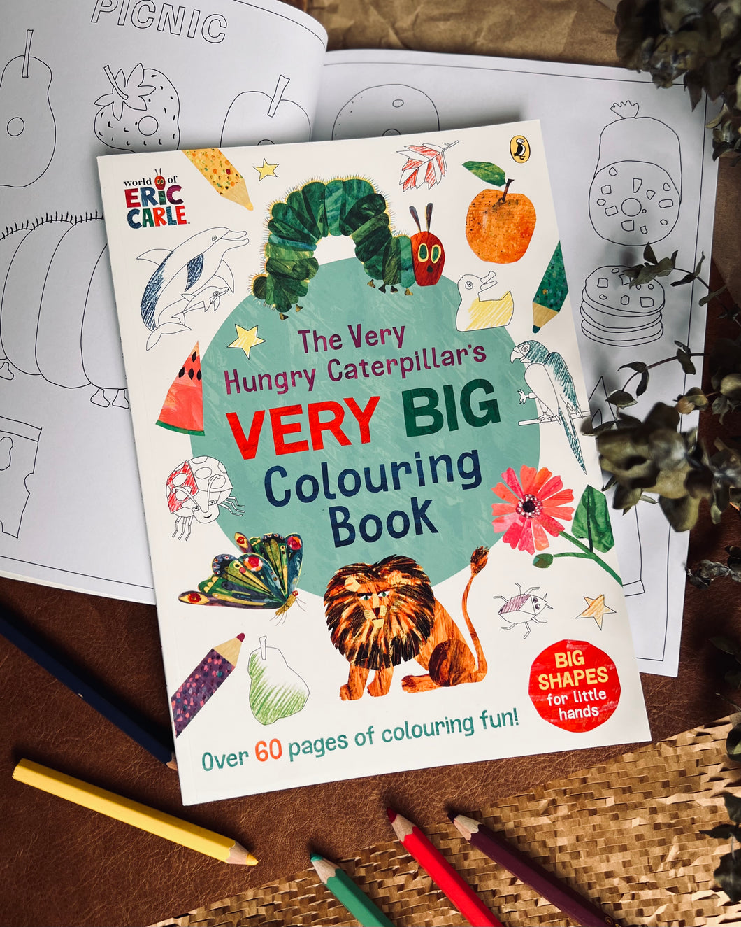 Very Hungry Caterpillar Very Big Colouring Book