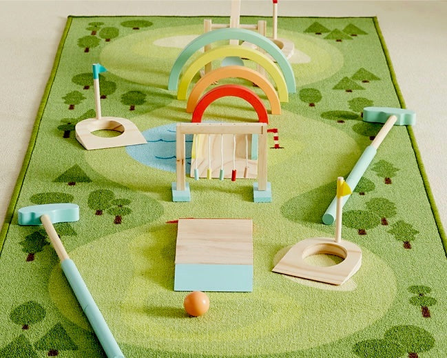 Pro-Golf Set with Playmat (2 Designs)