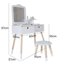 Load image into Gallery viewer, Vanity Table / Dressing Table Set
