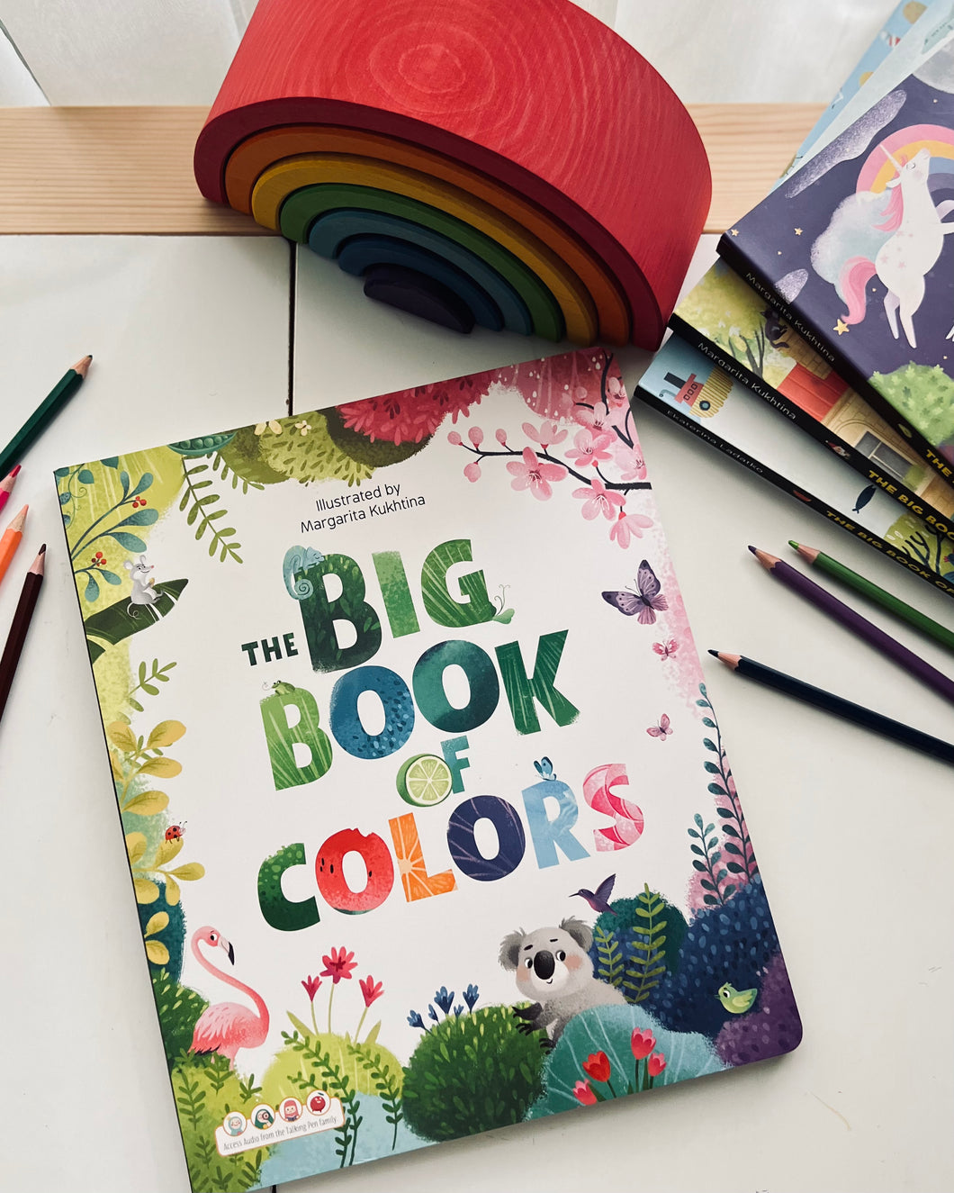 The Big Book Of ABC/ Colours/ Counting to 100 / First Words (Board Book)
