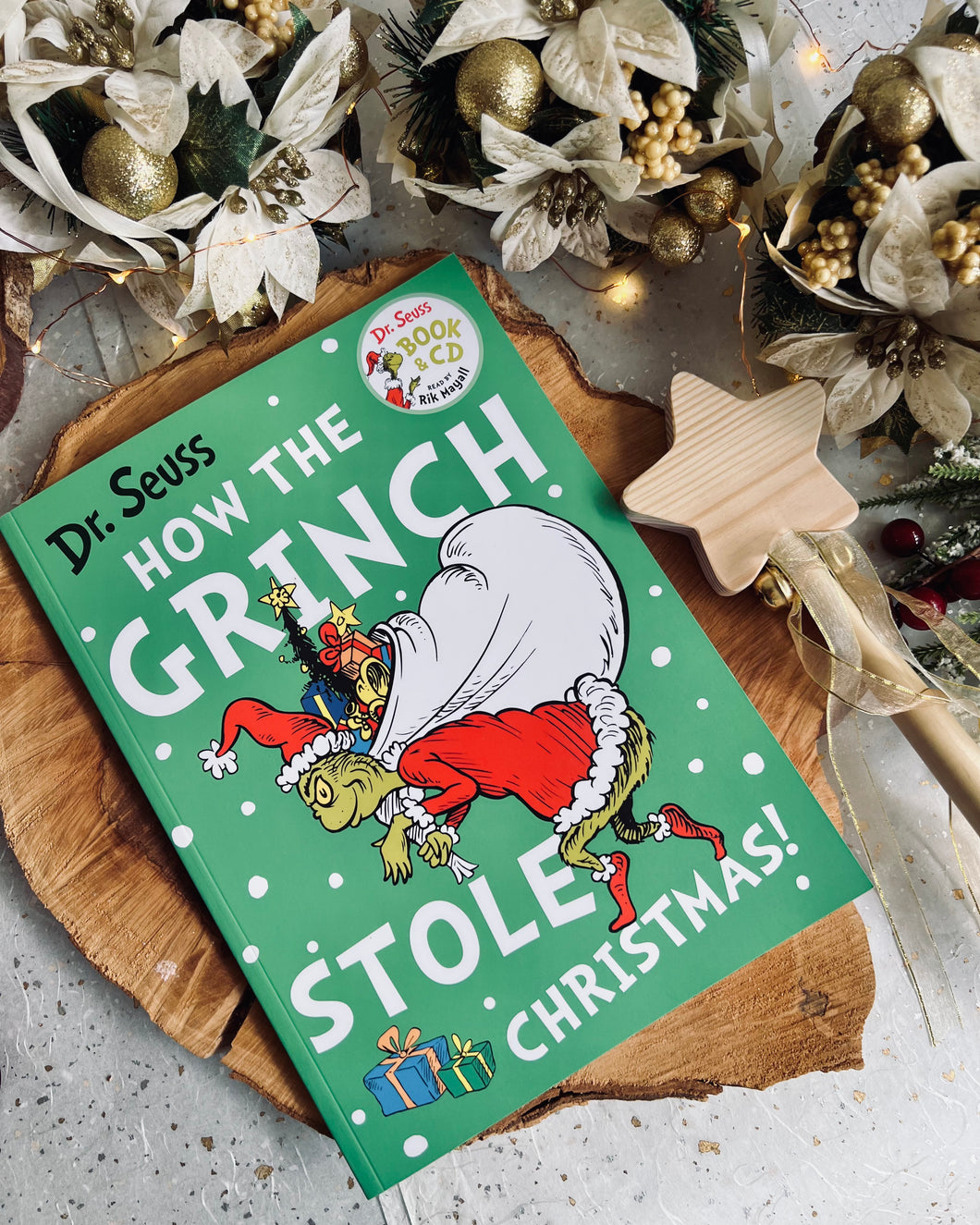 Dr Seuss: How the Grinch Stole Christmas (Book & CD)