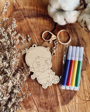 Load image into Gallery viewer, DIY Keychain - Colour your own keychain
