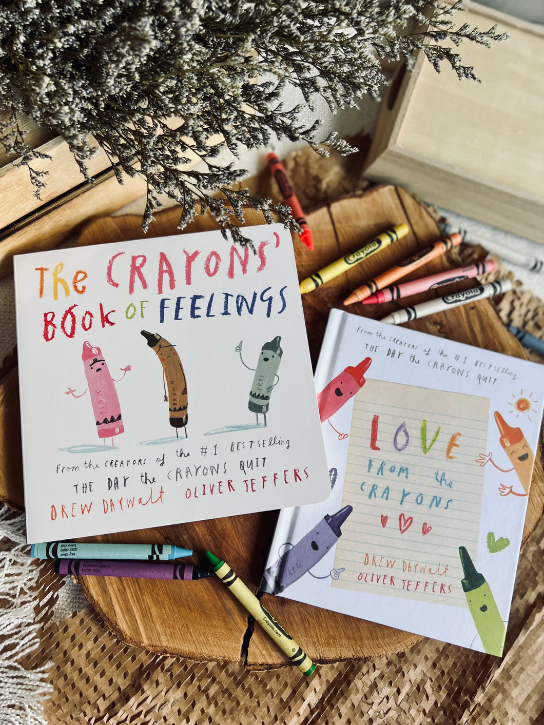 The Crayons' Book of Feelings (Board Book)
