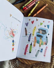 Load image into Gallery viewer, Love From the Crayons ~ Hard Cover Paper Book
