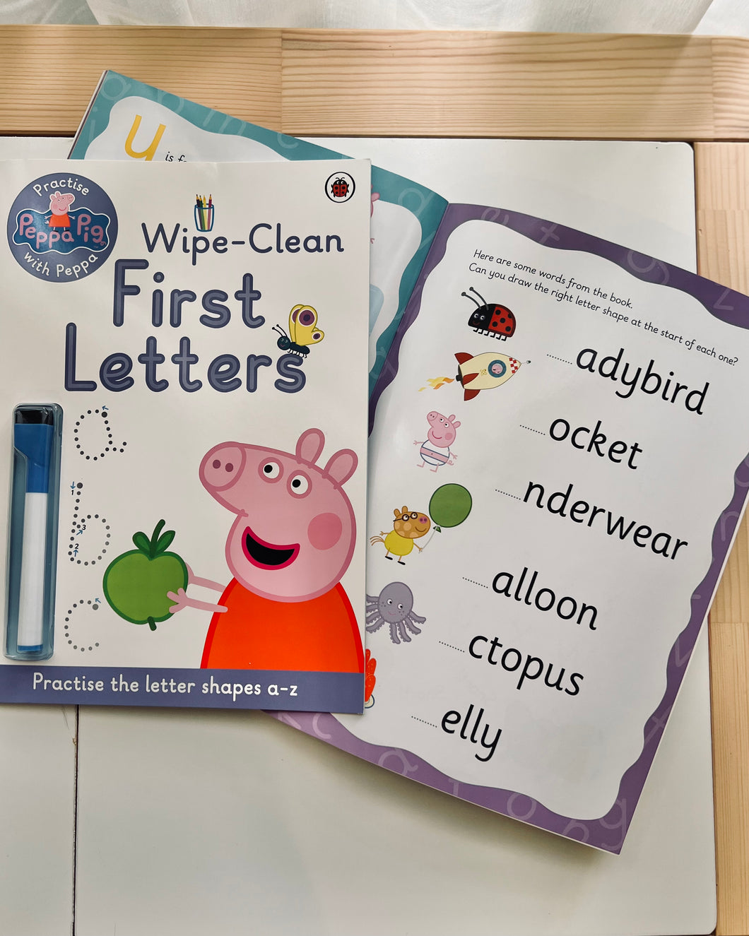 Peppa Pig Activity Books ~ Wipe-Clean Books (6 Titles)