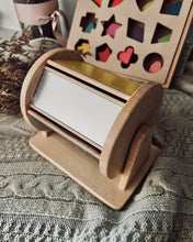 Load image into Gallery viewer, Montessori Baby Spinning Drum with mirror
