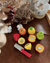 Load image into Gallery viewer, Mini Play Food Cutting Sets (Vegetables/ Fruits/Protein)
