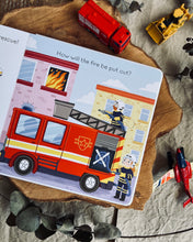 Load image into Gallery viewer, Find Out About: Things That Go : A lift-the-flap board book about vehicles
